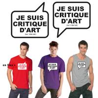 je suis critique d'art