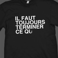 Tee pour fainéant