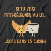 Dors dans la cuisine