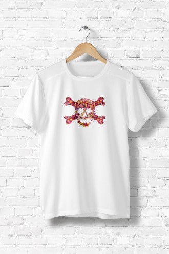 Floral skull
